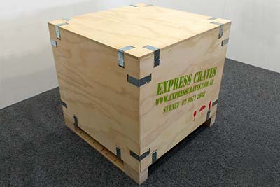  Heavy-duty cubic pallet crate